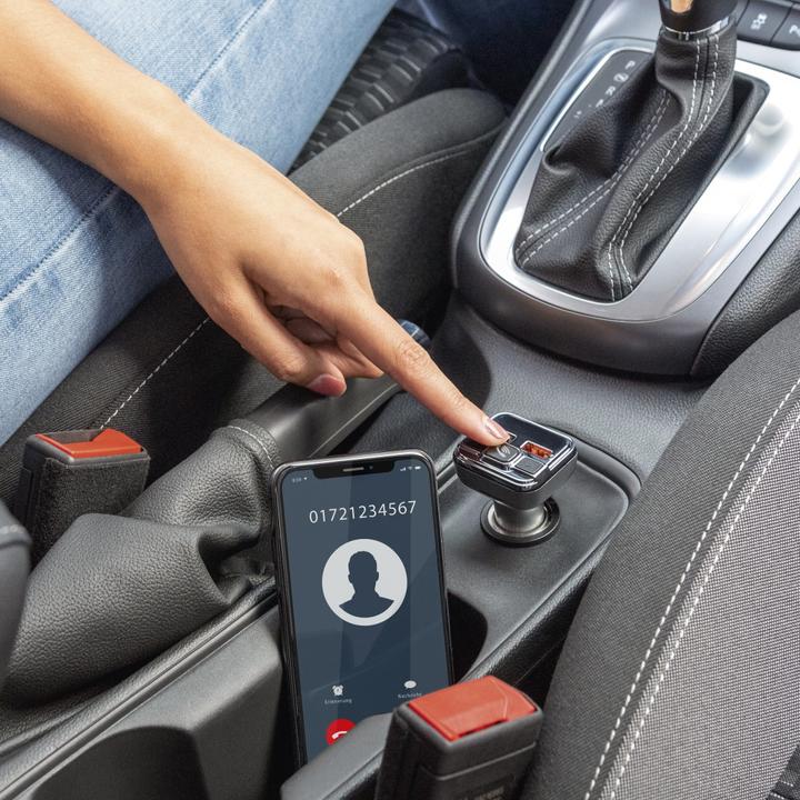 Image du produit Hama Transmetteur FM avec Bluetooth® et fonction mains libres