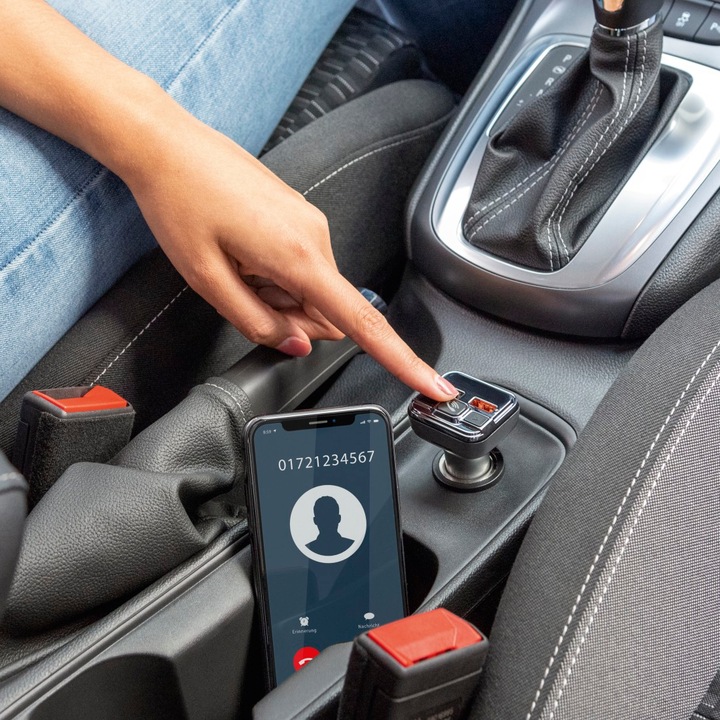 Immagine prodotto Hama Trasmettitore FM con Bluetooth® e funzione vivavoce