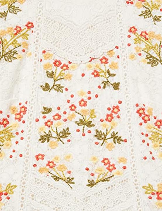 Actual product image Frock and Frill Inka Embroidered Skater Dress (34)