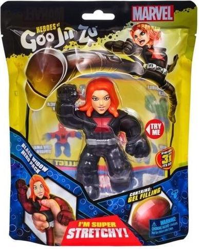 Star Wars Heroes of Goo Jit To Marvel Hero Pack. Vedova Nera - Squishy alto 4,5 pollici. Ideale per