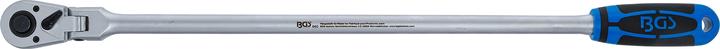 Immagine prodotto BGS Cricchetto reversibile testa snodata extra lunghi quadro esterno 12,5 mm (1/2") 609 mm (1/2")