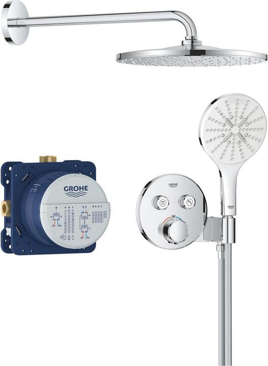 Grohe Precision SmartControl Unterputz Duschsystem mit Vitalio Rain Mono 310 (1 Strahlart) und Vitalio Sma