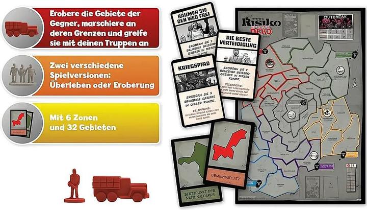 Produktbild Hasbro Risiko The Walking Dead (Deutsch, 2 - 5 Spieler)