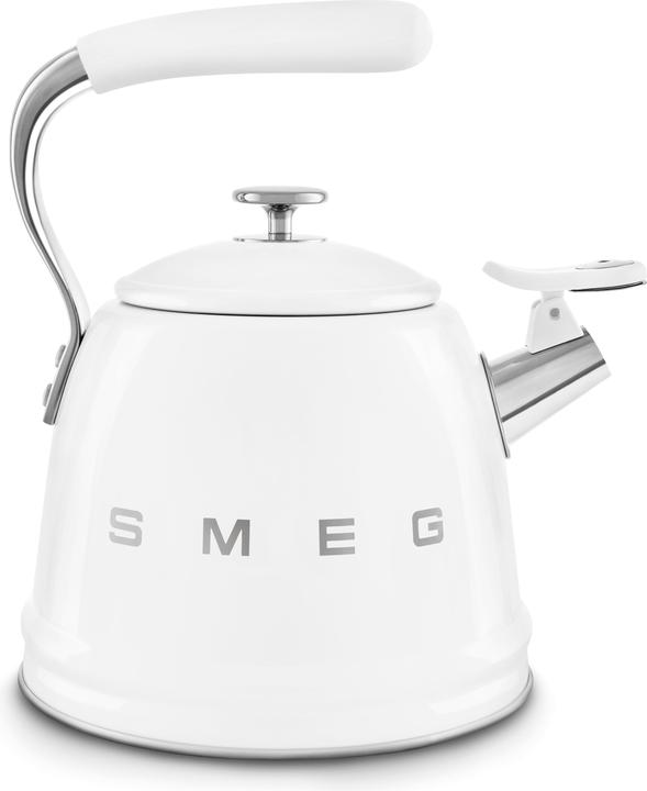 Smeg WKF01WH Wasserkessel weiss 2,3 Liter (2.30 l)