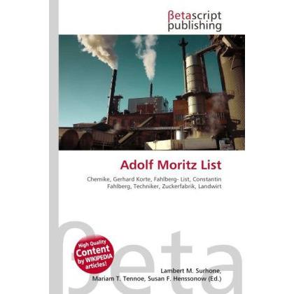 Adolf Moritz List, Fachbücher