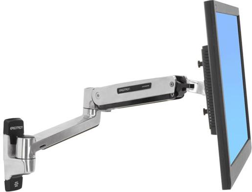 Productafbeelding Ergotron LX Staande Stoel Monitor Arm (Muur, 42", 11.30 kg)