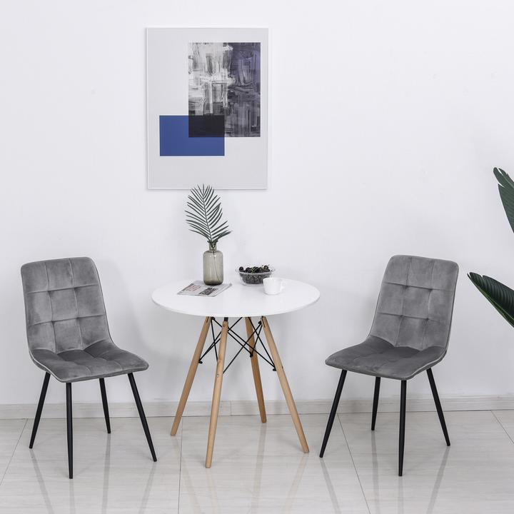 Image du produit Homcom Esszimmerstuhl 2er-Set