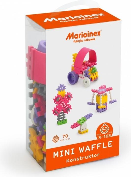 Produktbild Marioinex Pads Waffel Mini 70 Teile Mädchen