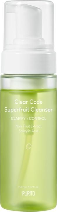 Actual product image Purito Clear Code Superfruit Cleanser (Cleansing Foam, 150 ml)