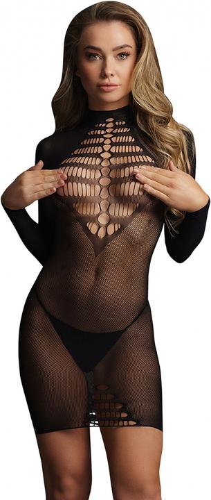 Produktbild Le Désir Long sleeve fishnet dress - O/S (One Size)