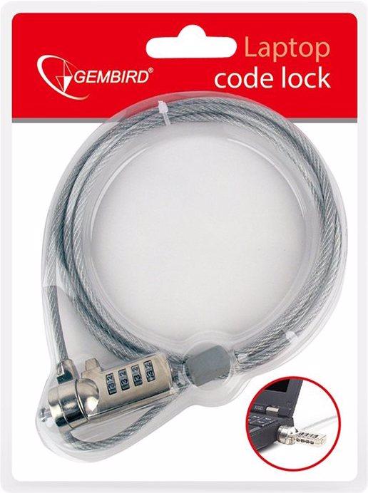 Actual product image Gembird LK-CL-01 - Notebook Locking Cable - 1.8