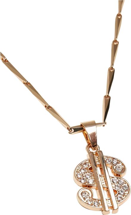 Immagine prodotto Urban Classics Collana piccolo dollaro (Array, Materiale superiore 1: 60% lega di zinco 40% ottone)