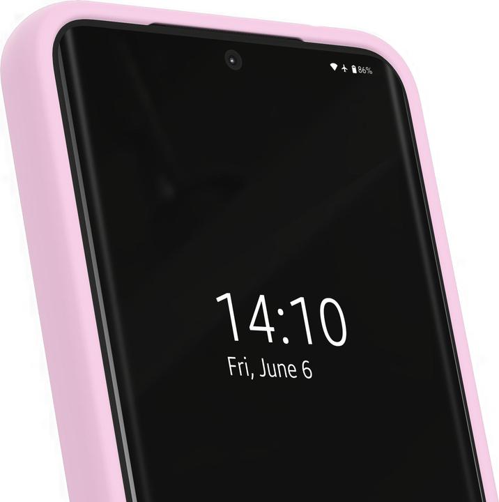 Actual product image iDeal Of Sweden Silicone Case - Bubble Gum Pink (Samsung Galaxy S24)