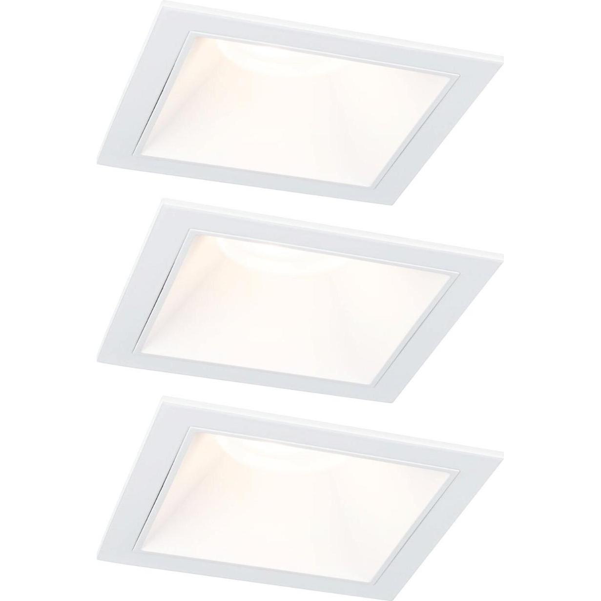 Paulmann, Wandleuchte + Deckenleuchte, Einbauleuchten-Set Cole 3-Step-Dim (470 lm)