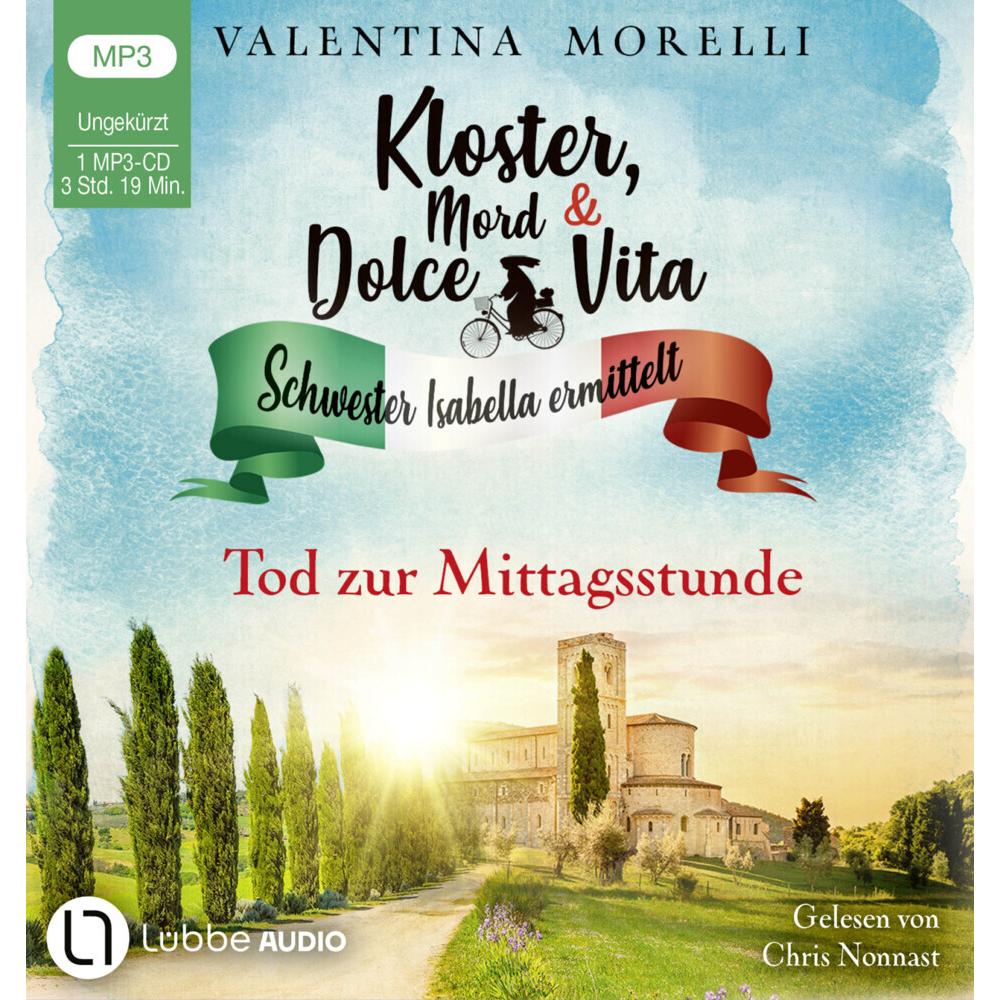 Kloster, Mord und Dolce Vita - Tod zur Mittagsstunde, Hörbücher von Valentina Morelli, Chris Nonnast