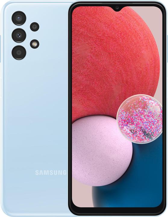 Actual product image Samsung Galaxy A13 (64 GB, Light blue, 6.60", Dual SIM, 50 Mpx, 4G)