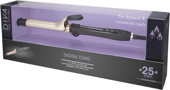 Actual product image Diva Professional Styling Diva - Pro Styling Digital Tong 25mm