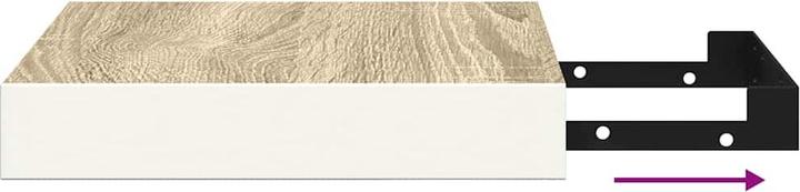 Actual product image vidaXL Wandregal (23.50 x 23 x 3.80 cm)