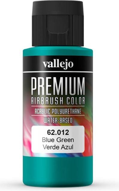 Productafbeelding Vallejo Premium Airbrush kleuren (Groen, Blauw, 60 ml)