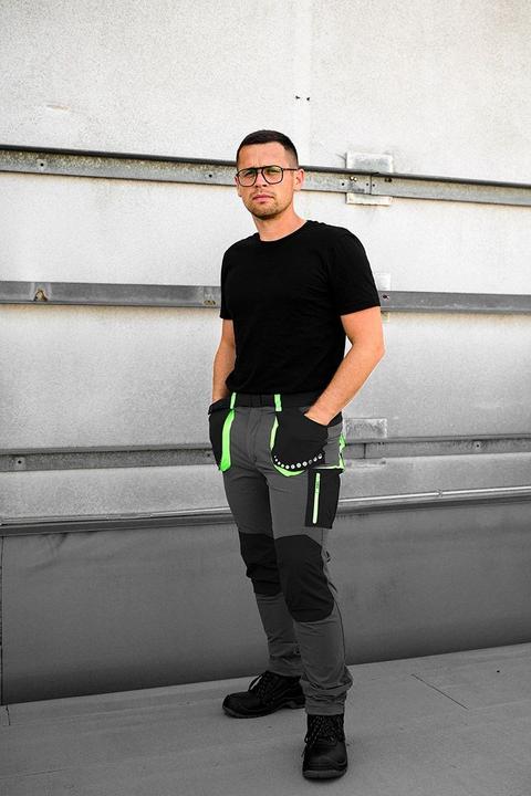 Produktbild No Name PREMIUM Arbeitshose 4-Wege-Stretch schwarz Grösse S (S, S)