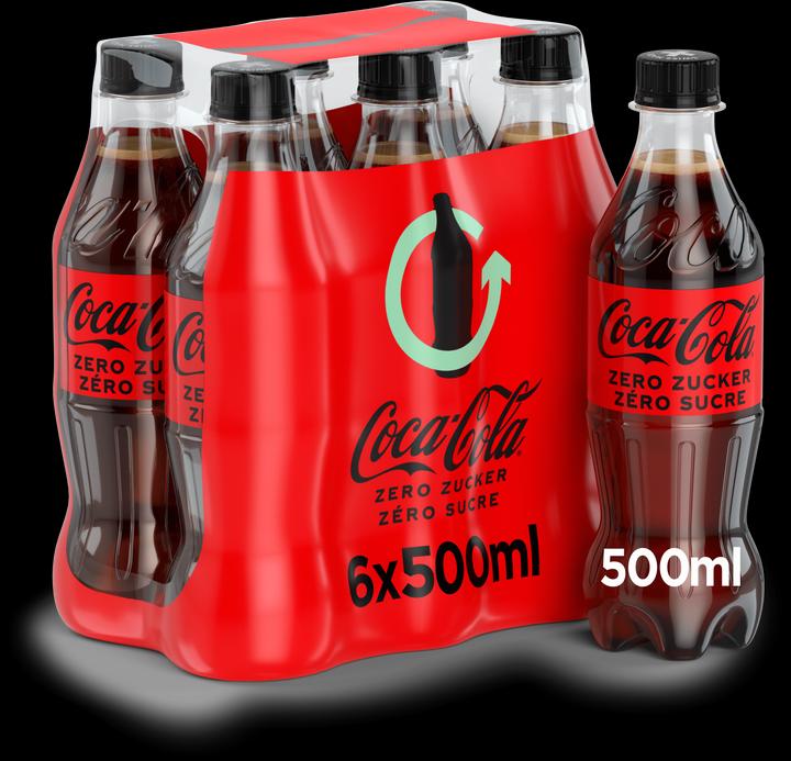Actual product image Coca Cola Zero (6 x 50 cl)