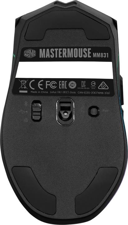 Produktbild Cooler Master MM831 Wireless Gaming (Kabelgebunden, Kabellos)