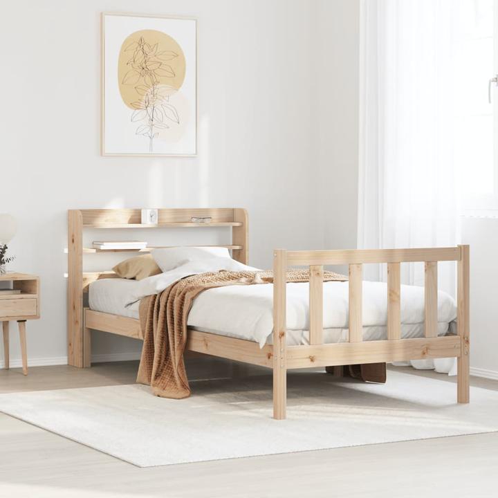 Produktbild VidaXL Bett ohne Matratze (135 x 190 cm)