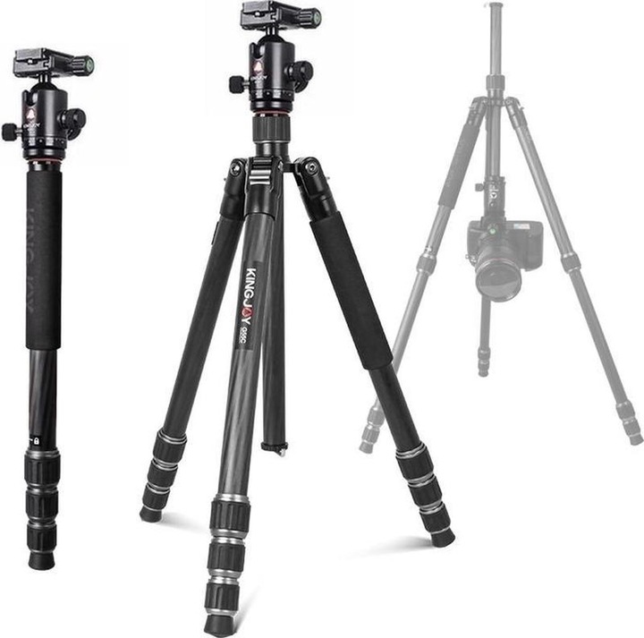 Kingjoy G55C+Q20 Carbon Tripod (Carbon)