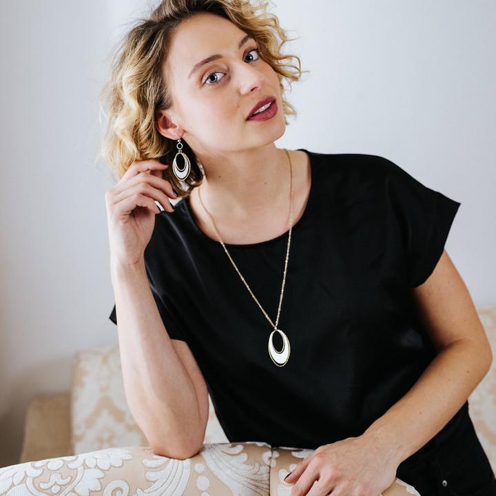 Immagine prodotto Der Kettenmacher Orecchini a rombo (Argento 925)