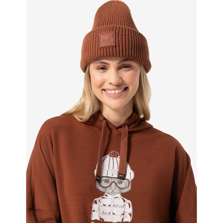 Actual product image Super Natural W Snow Cat Hoodie (L)