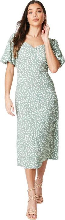 Produktbild Dorothy Perkins Midikleid Geraffte Front Puffärmel (40)