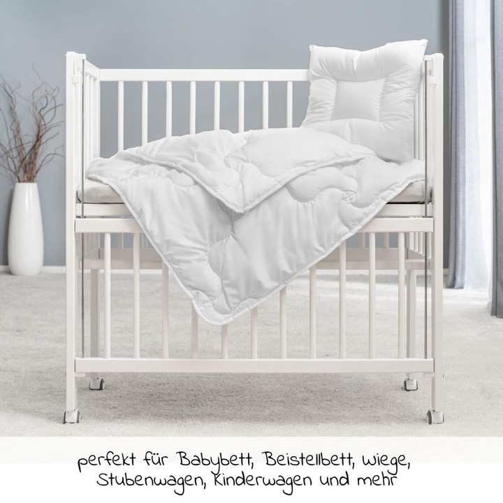 Actual product image La Loona LaLoona baby duvets & baby pillows Premium Complete quilt set 80 x 80 + 35 x 40 cm (80 x 80 cm)