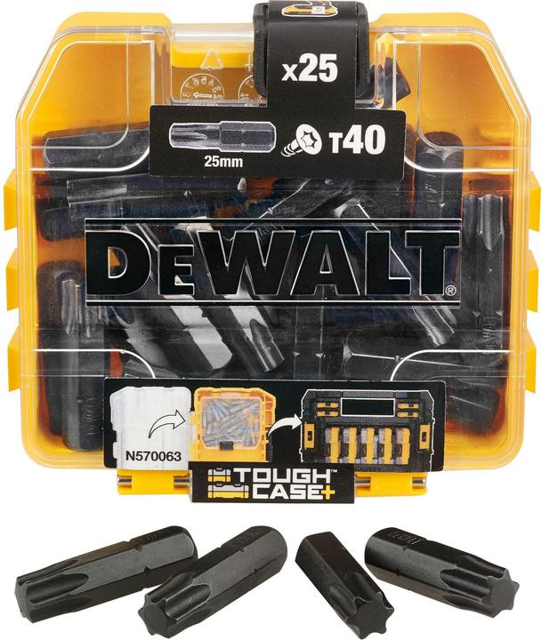 Produktbild DeWalt Dewa BitBox DT70559T 25mm T40 25tlg. DT70559TQZ