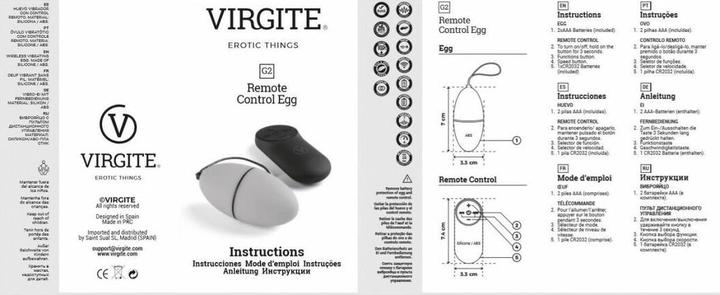 Produktbild Virgite Vibrationsei G2 Blau