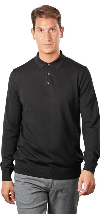 Produktbild Joop! Wool Dondo Polo Shirt Long Sleeve Black (XL)