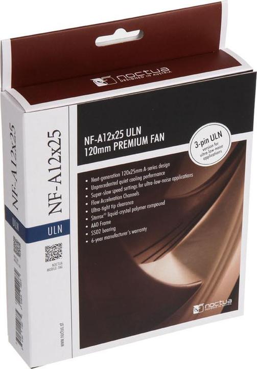 Produktbild Noctua NF-A12x25 ULN Lüfter (120 mm, 1 x)