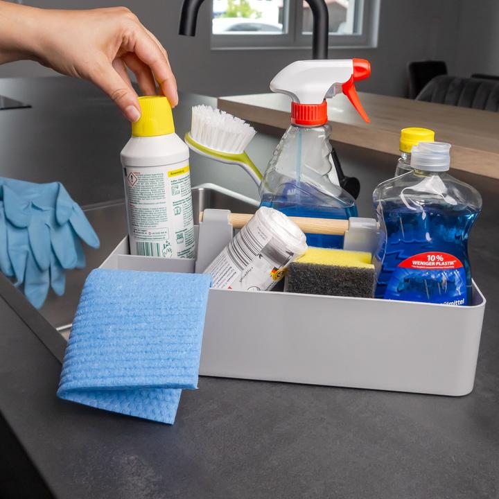 Actual product image Intirilife Make Up Organiser in Grey