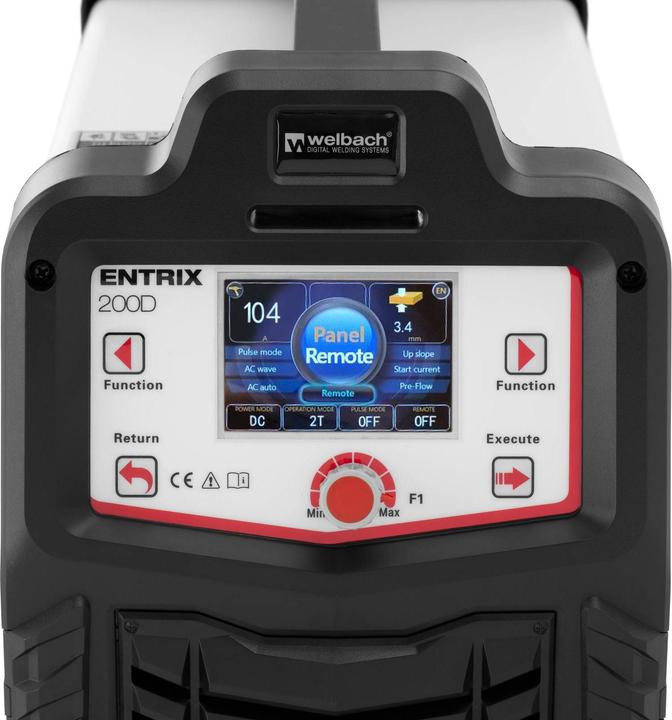 Produktbild Stamos ALU Schweissgerät WIG AC/DC LCD Digital MMA Puls 200 A IGBT E-Hand welbach