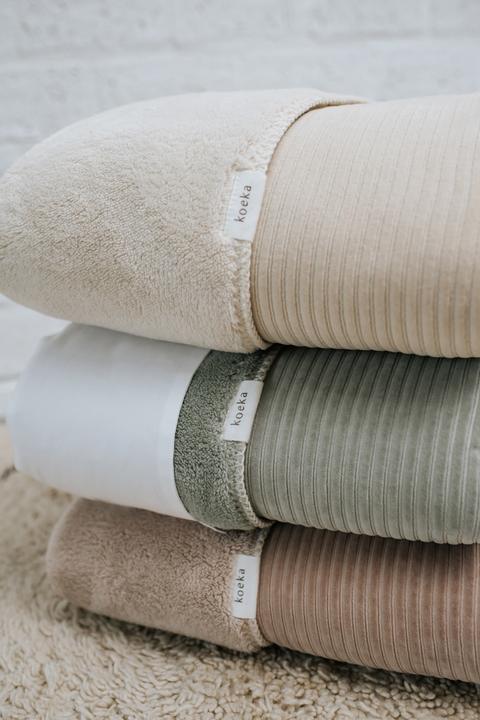 Actual product image Koeka Bassinet blanket teddy Vik (75 x 100 cm)