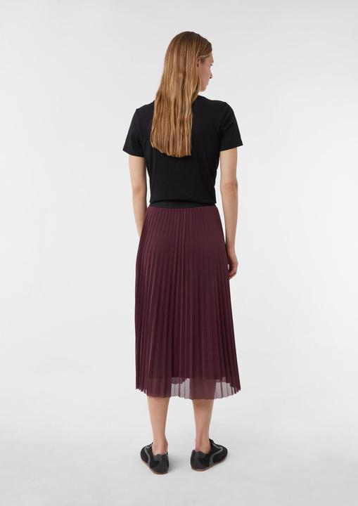 Produktbild Comma Rock Plissierter Mesh-Rock (40)