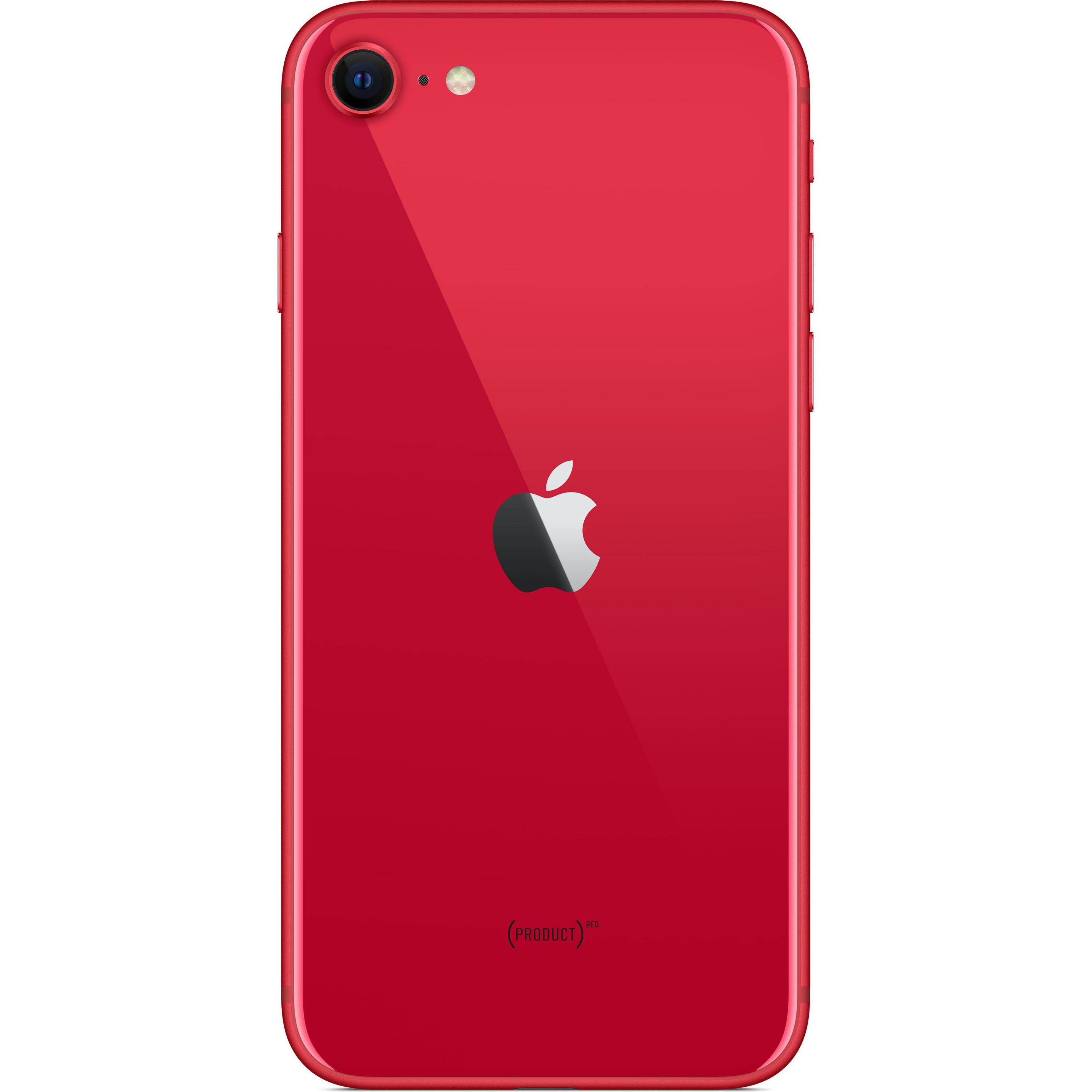 Thumbnail - Forza Refurbished iPhone SE 2020 (64 GB, Red, 4.70", 12 Mpx, Hybrid Dual SIM, B / Sehr gut), Smartphone Refurbished, Rot