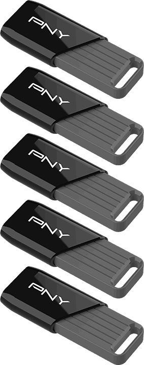 Image du produit PNY ATTACH X USB 3.2 32GB PACK X5 (32 Go, USB-A)