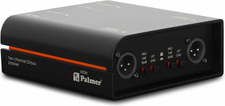 Immagine prodotto Palmer Audio elde - DI box passiva a 2 canali (Scatola DI)