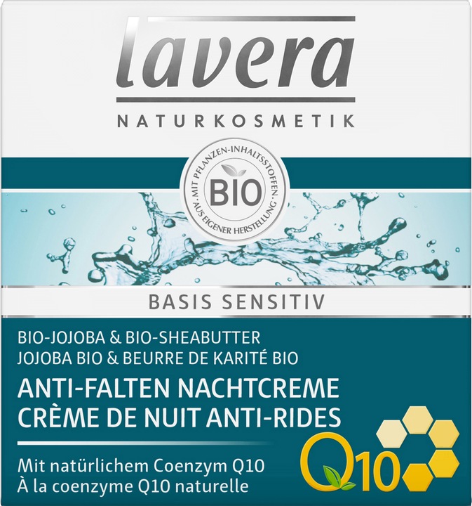 Immagine prodotto Lavera Q10 base sensibile (50 ml, Crema notte)