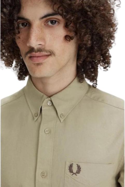 Immagine prodotto Fred Perry CamiciaOxford Manica Lunga Uomo (S)