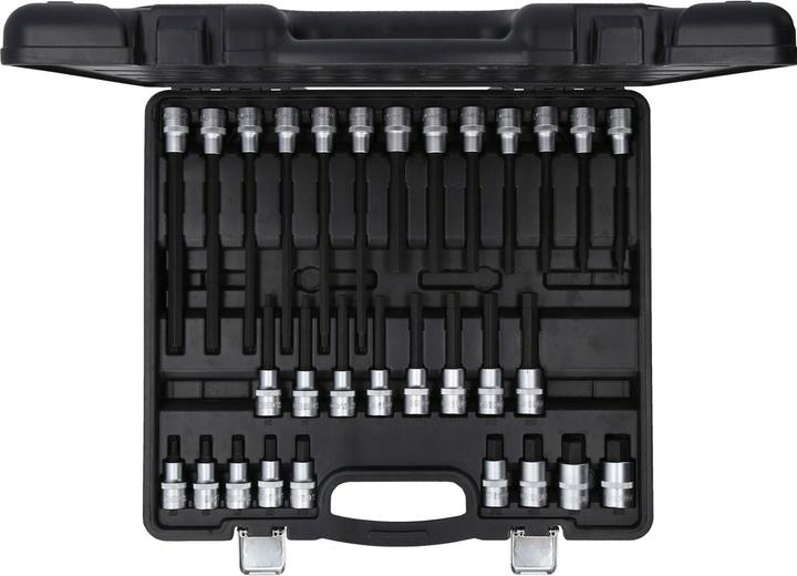 Image du produit KS Tools Jeu de douilles à embout 1/2 pour vis à six pans creux, 30 pièces