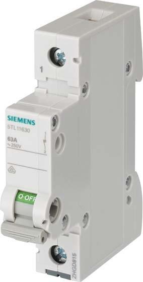 Produktbild Siemens 32A single pole
