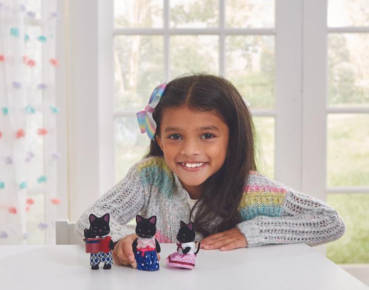 Image du produit Sylvanian Families Midnight Cat Family
