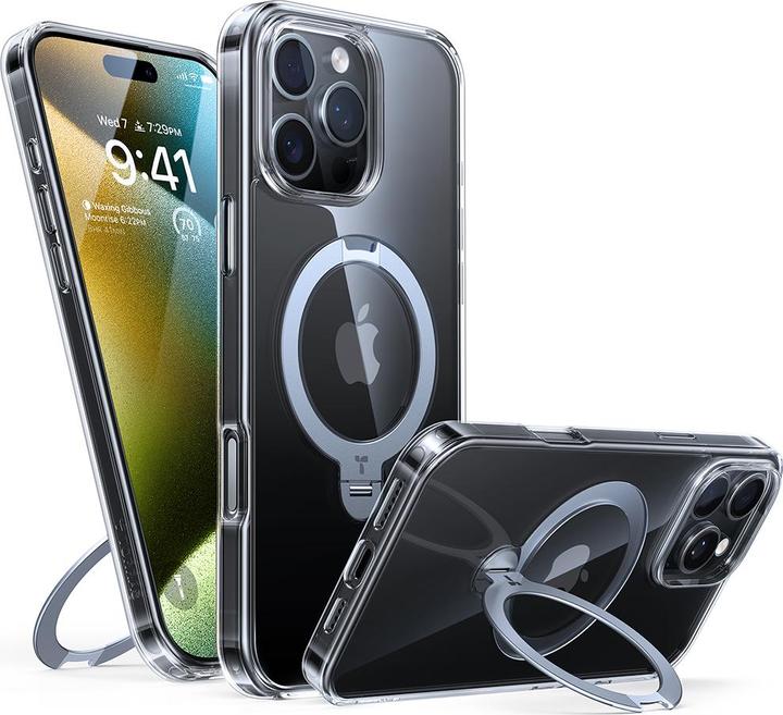 Produktbild Torras - Ostand Spin Series - iPhone 16 Pro Max - Clear (Apple iPhone 16 Pro Max)