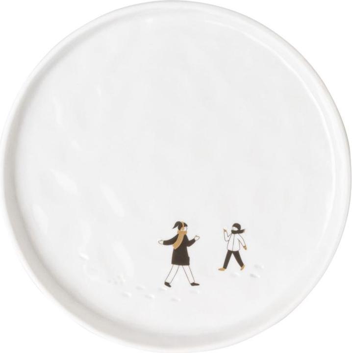 Actual product image Räder Schneetag-Teller, Schneeballschlacht, 15 cm (15 cm)